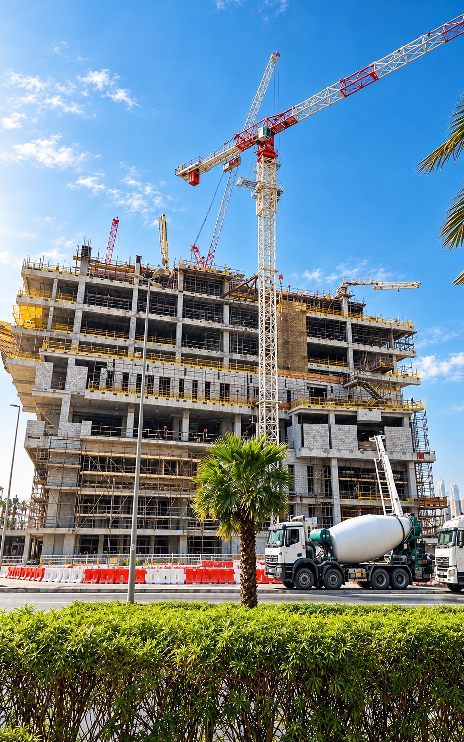 Multi-unit residential development under construction