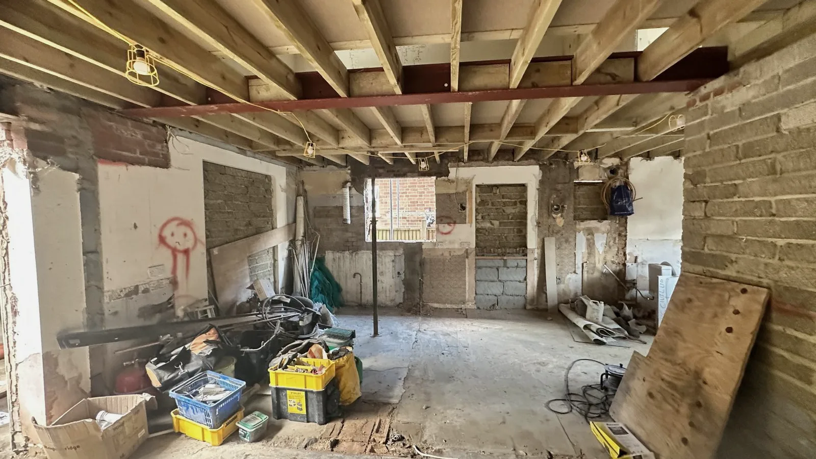 Interior before renovation