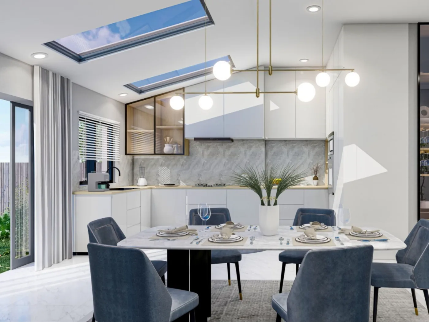 Rear house extension 3D design